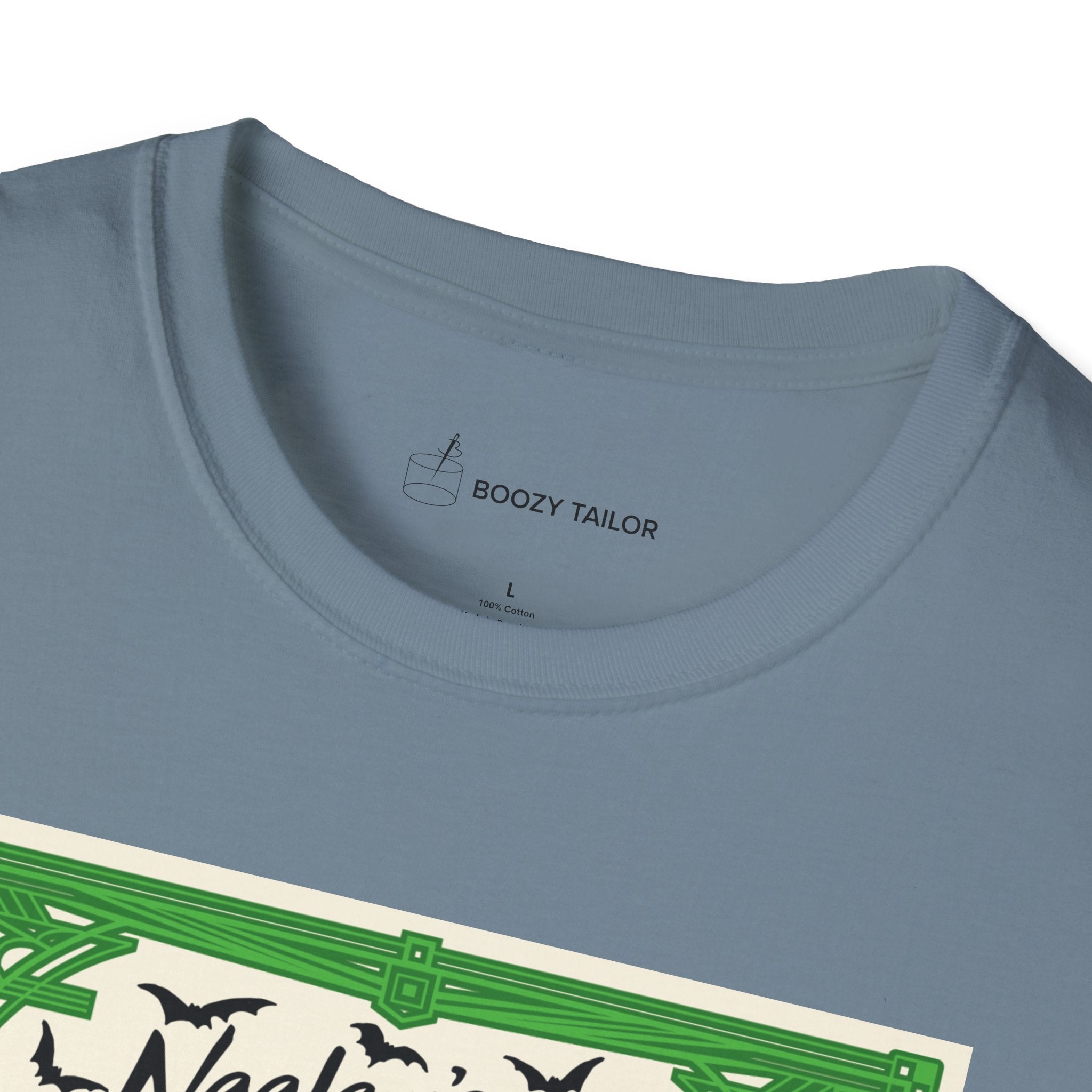 Neeley's Wormwood Absinthe Unisex Softstyle T-Shirt-17