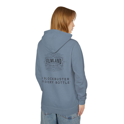Filmland Moonlight Mayhem Unisex Lightweight Hooded Sweatshirt