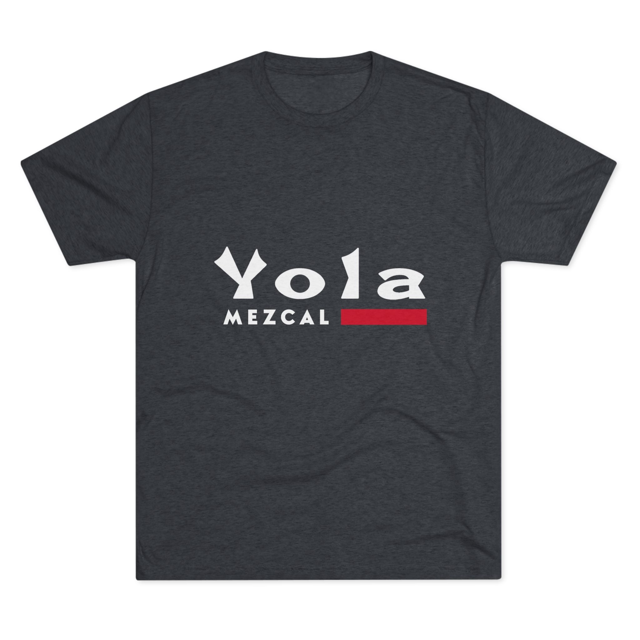 Yola Mezcal Logo Unisex Tri-Blend Crew Tee-7