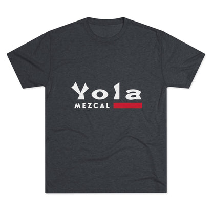Yola Mezcal Logo Unisex Tri-Blend Crew Tee