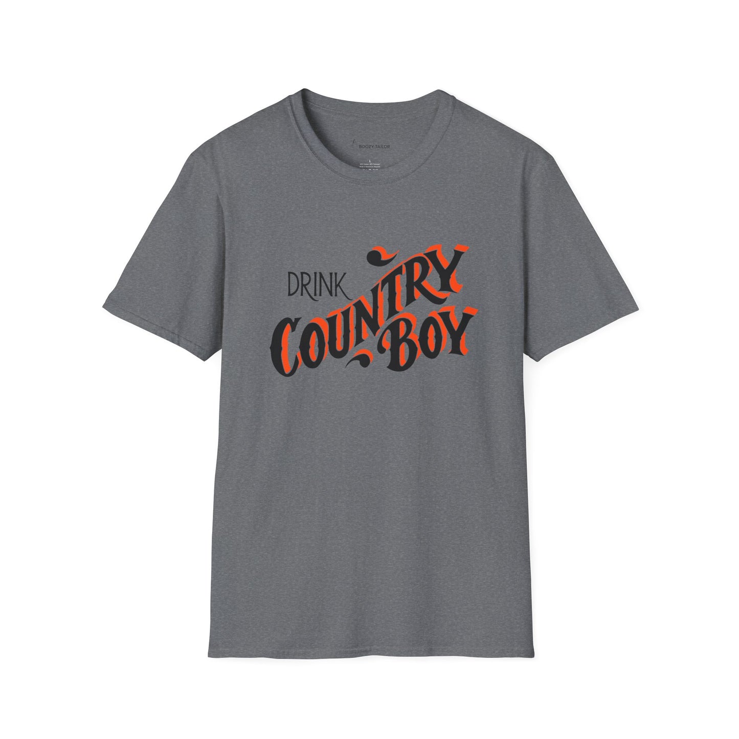 Drink Country Boy Beer Unisex Softstyle T-Shirt