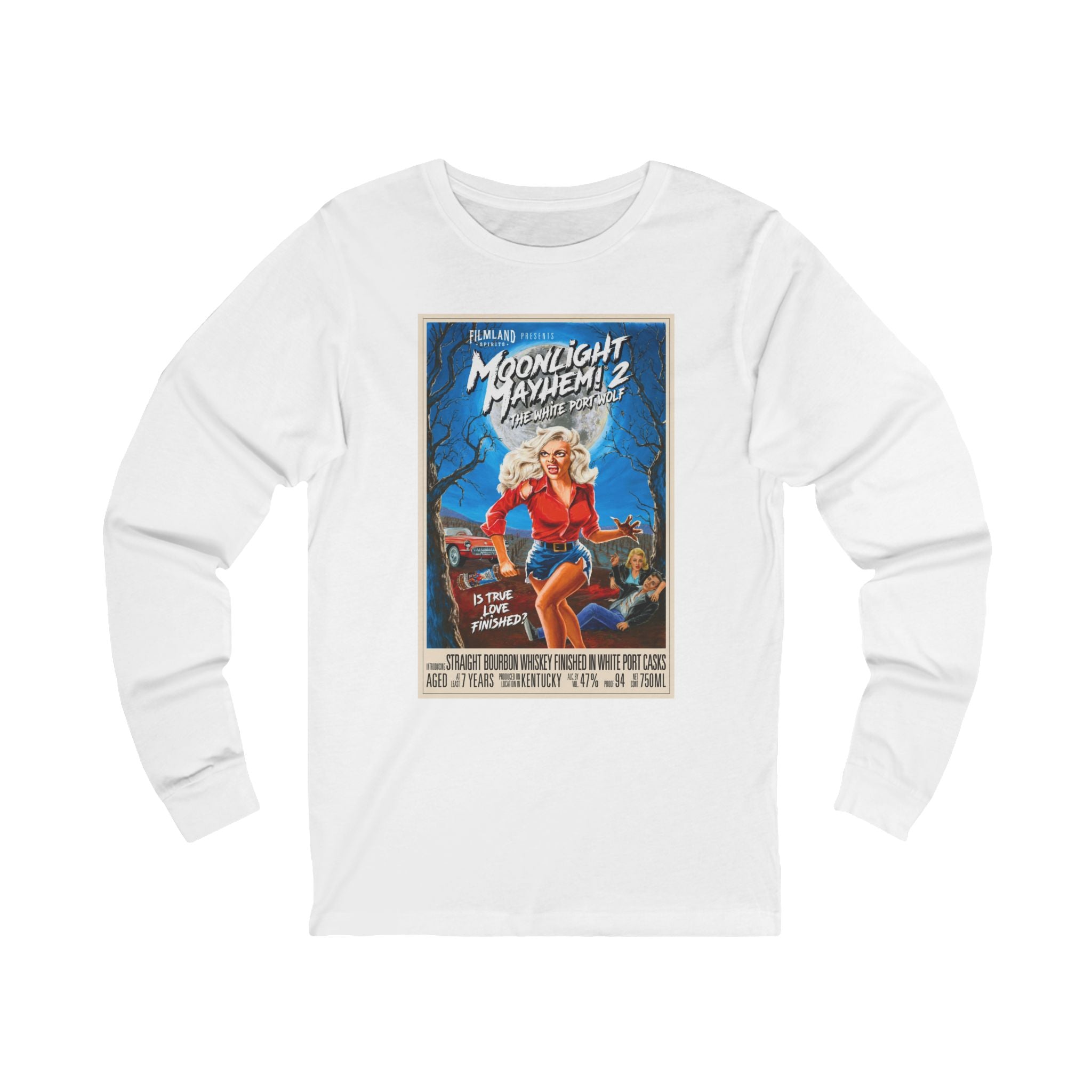 Filmland Moonlight Mayhem 2 Unisex Jersey Long Sleeve Tee-3
