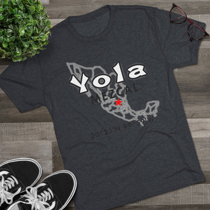 Yola Mezcal Coordinates Unisex Tri-Blend Crew Tee