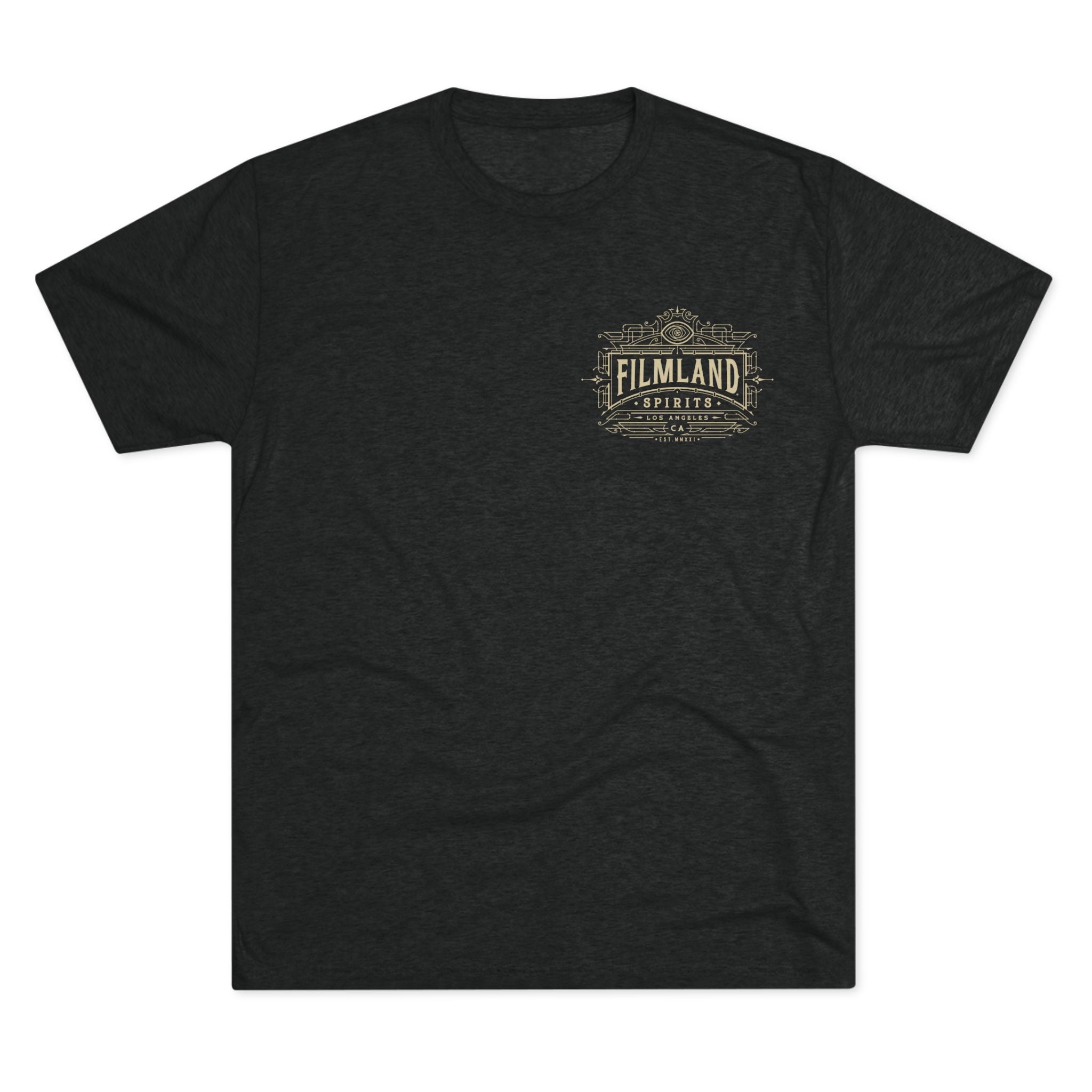 Filmland Ryes of the Robots Unisex Tri-Blend Crew Tee-4