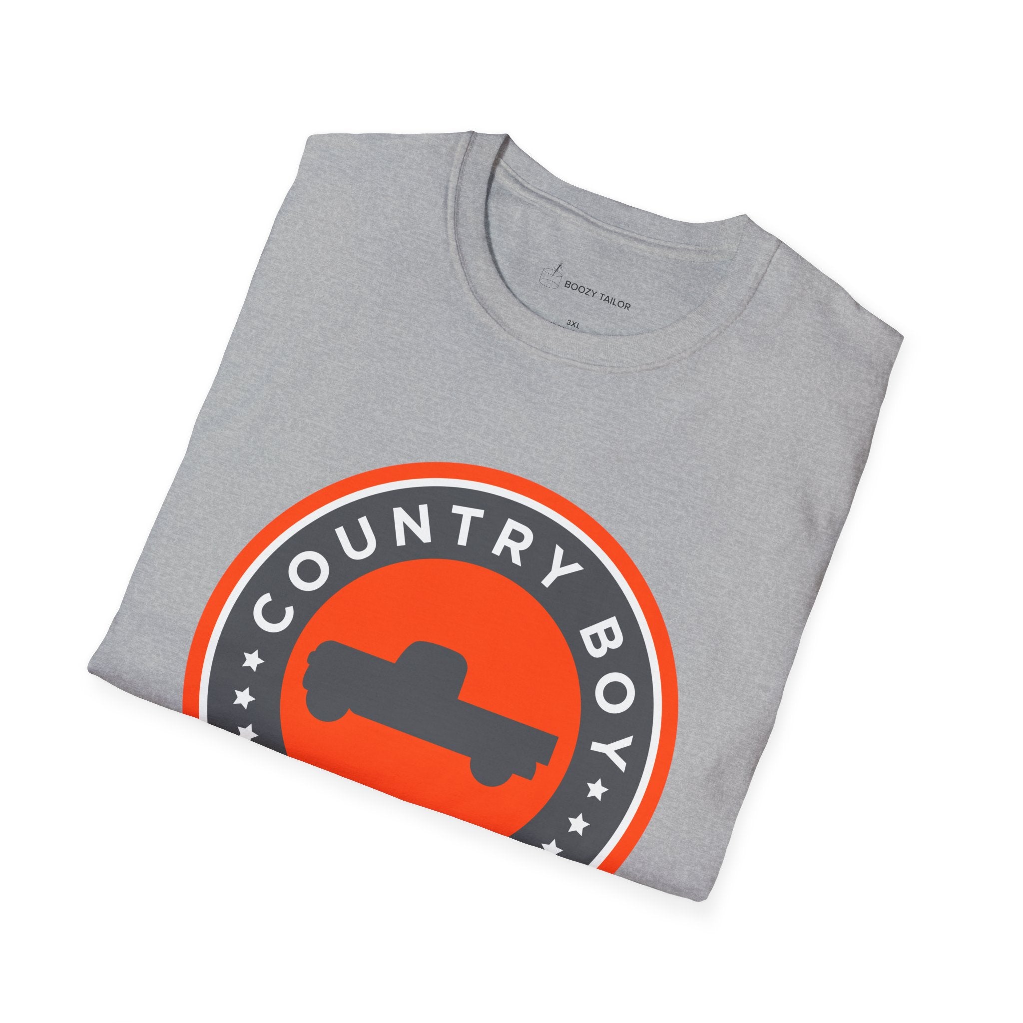Country Boy Brewing Logo Unisex Softstyle T-Shirt-16
