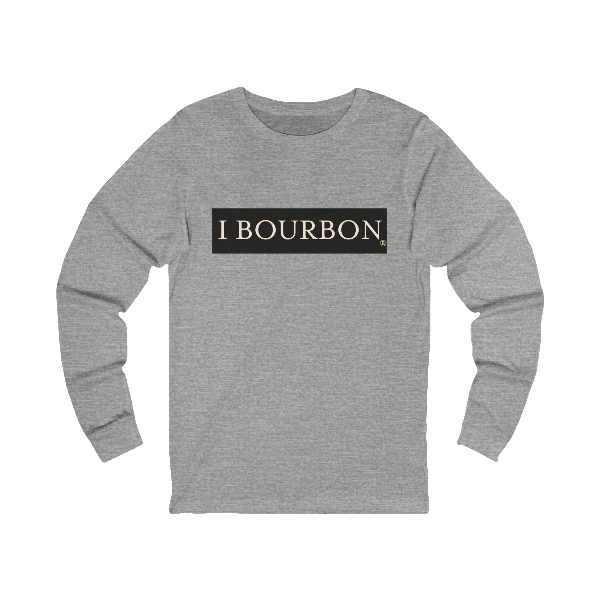 I Bourbon Unisex Jersey Long Sleeve Tee-3