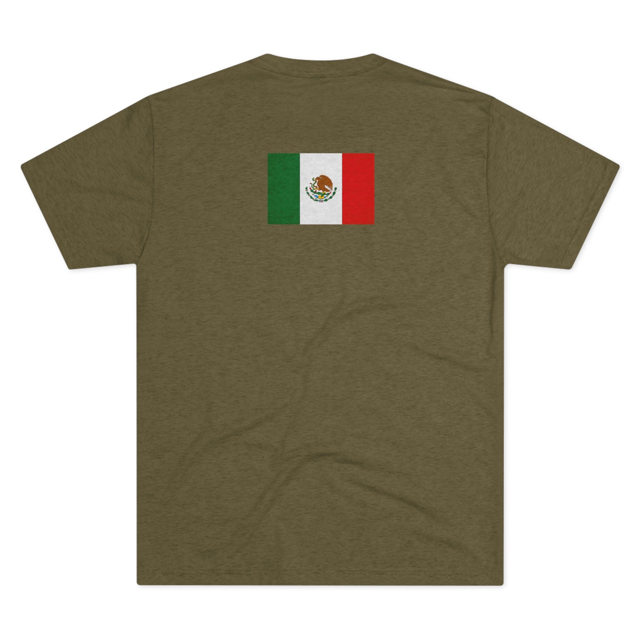 Yola Mezcal Logo Unisex Tri-Blend Crew Tee-12