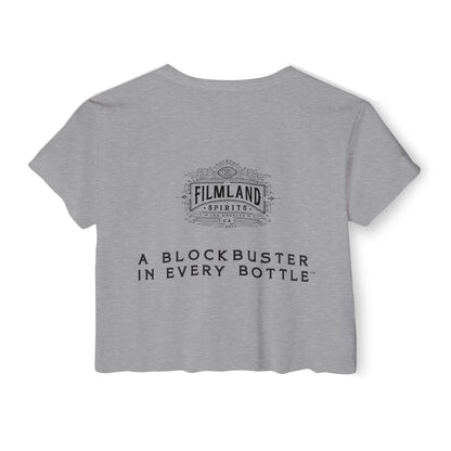 Filmland Ryes of the Robots Women's Festival Crop Top