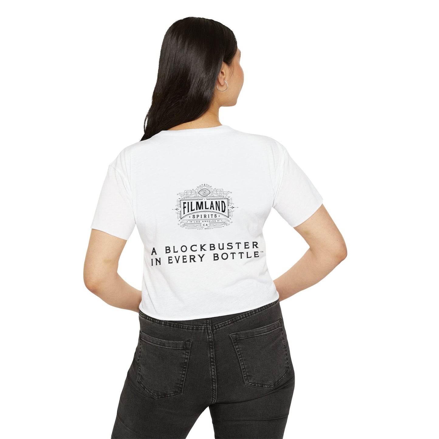 Filmland Ryes of the Robots Women's Festival Crop Top