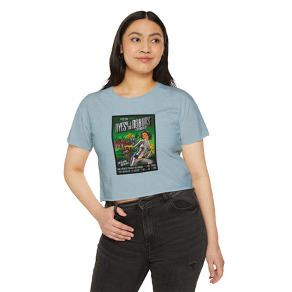 Filmland Ryes of the Robots Women's Festival Crop Top