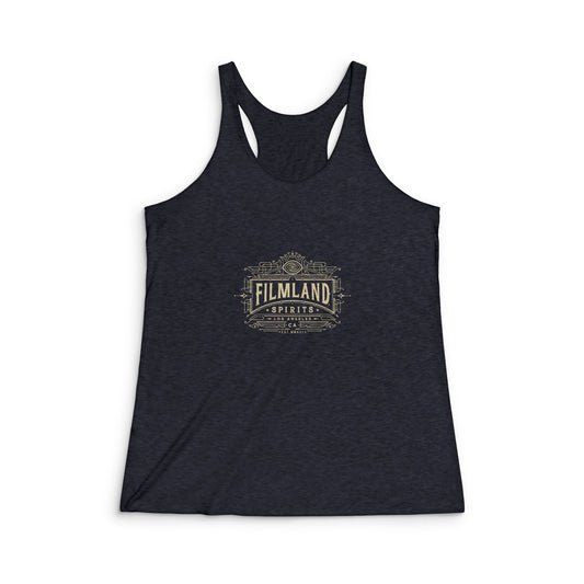 Filmland Women's Tri-Blend Racerback Tank