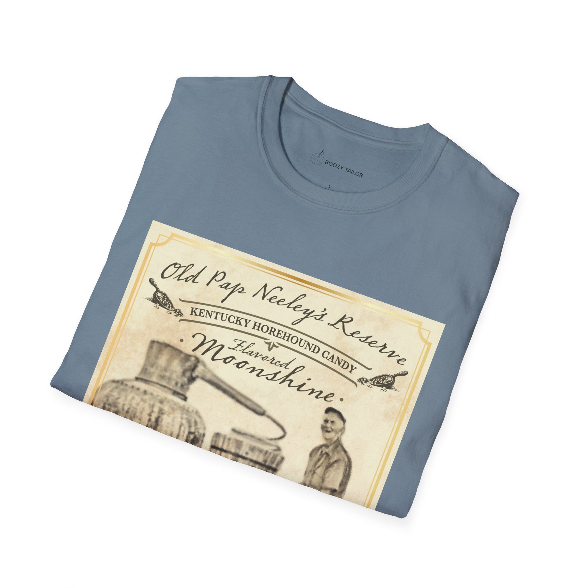 Old Pap Neeley's Reserve Moonshine Unisex Softstyle T-Shirt-30