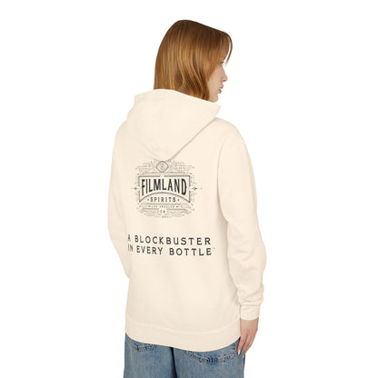 Filmland Moonlight Mayhem Unisex Lightweight Hooded Sweatshirt