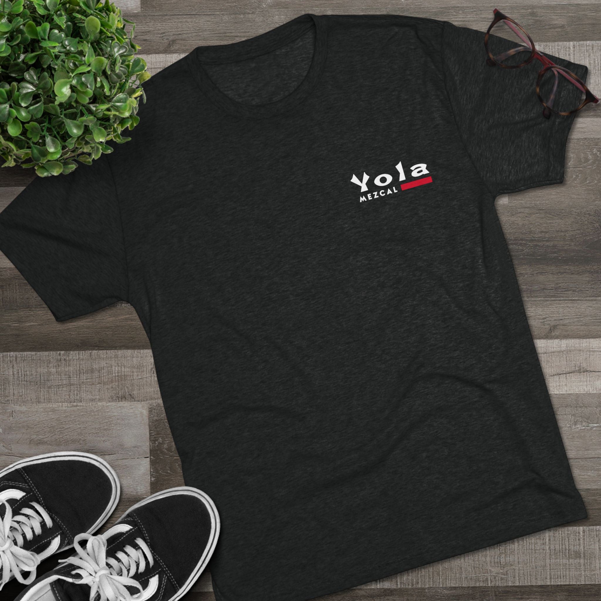 Yola Mezcal Unisex Tri-Blend Crew Tee-7