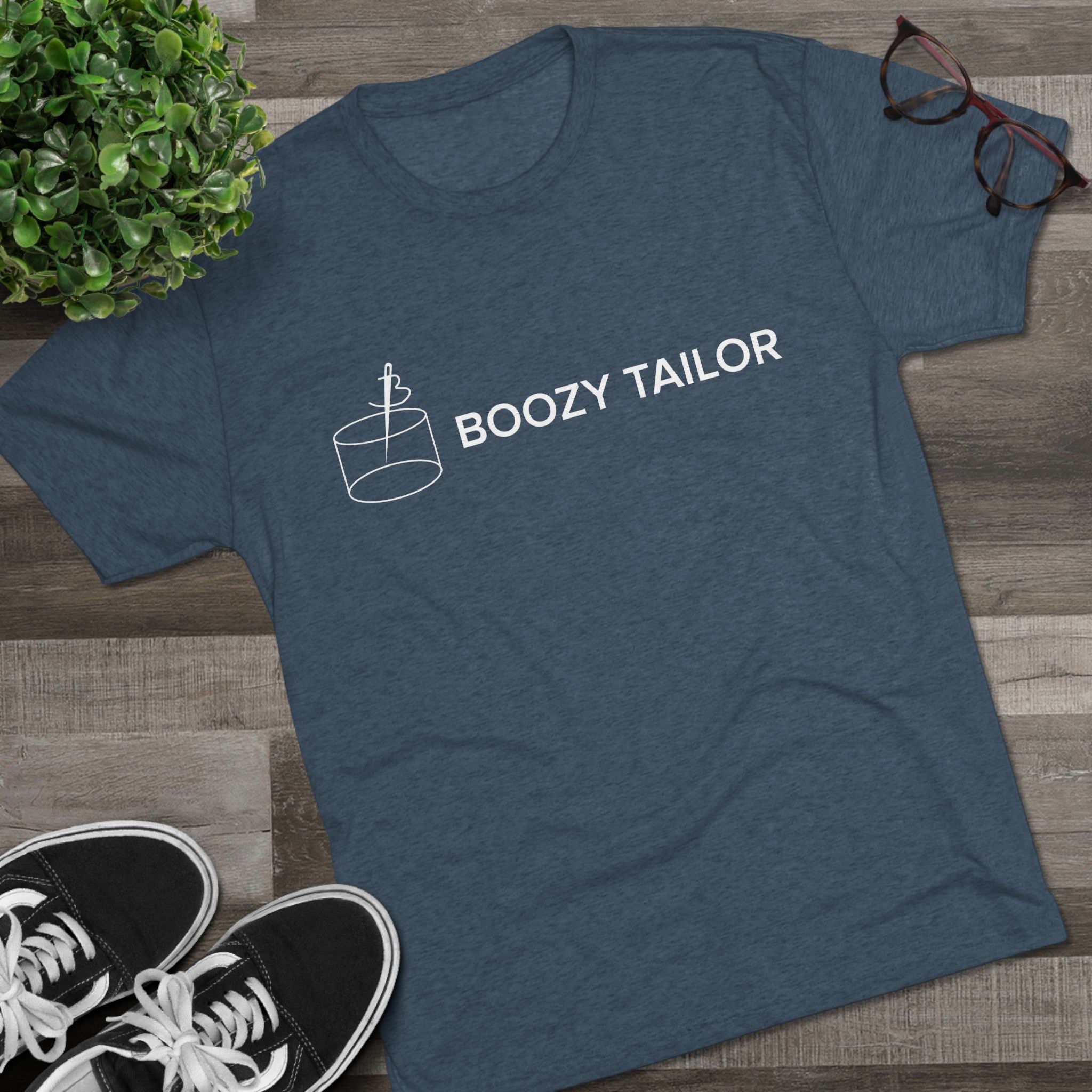 Boozy Tailor Unisex Tri-Blend Crew Tee-30