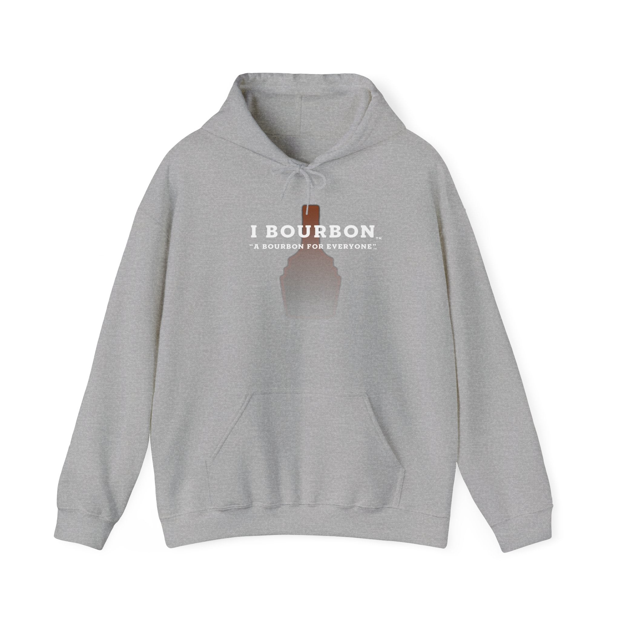 I Bourbon Bottle Unisex Heavy Blend™ Hooded Sweatshirt-3