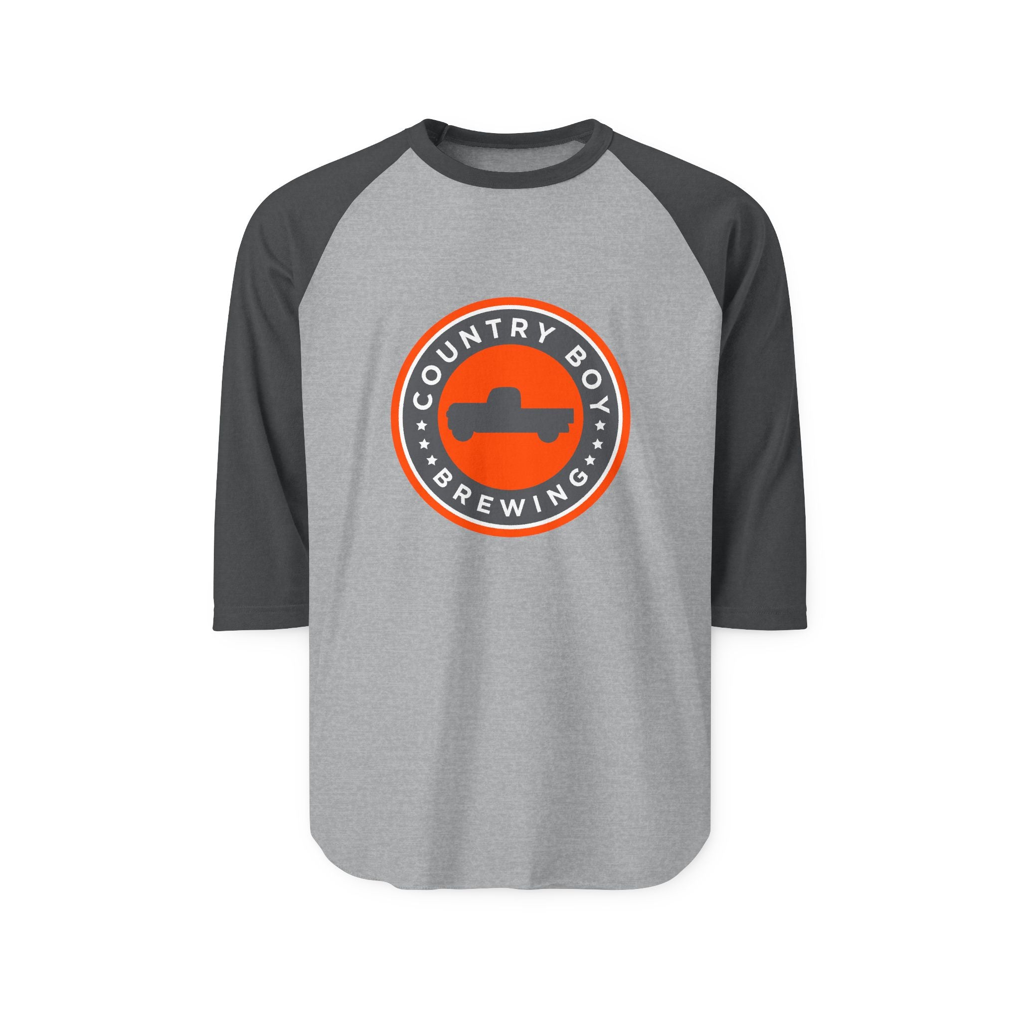 Country Boy Brewing Unisex Three-Quarter Sleeve Raglan Shirt-5