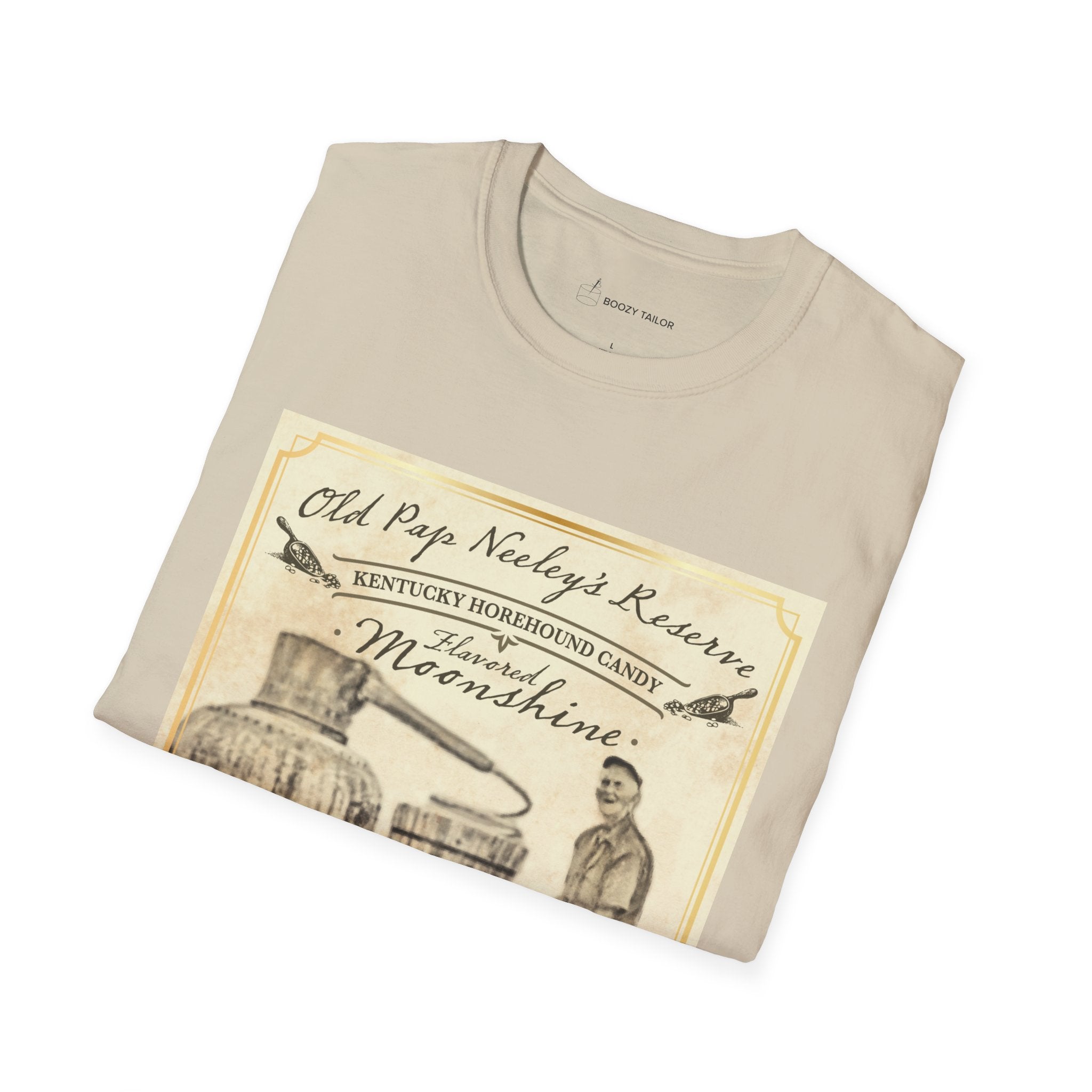 Old Pap Neeley's Reserve Moonshine Unisex Softstyle T-Shirt-15