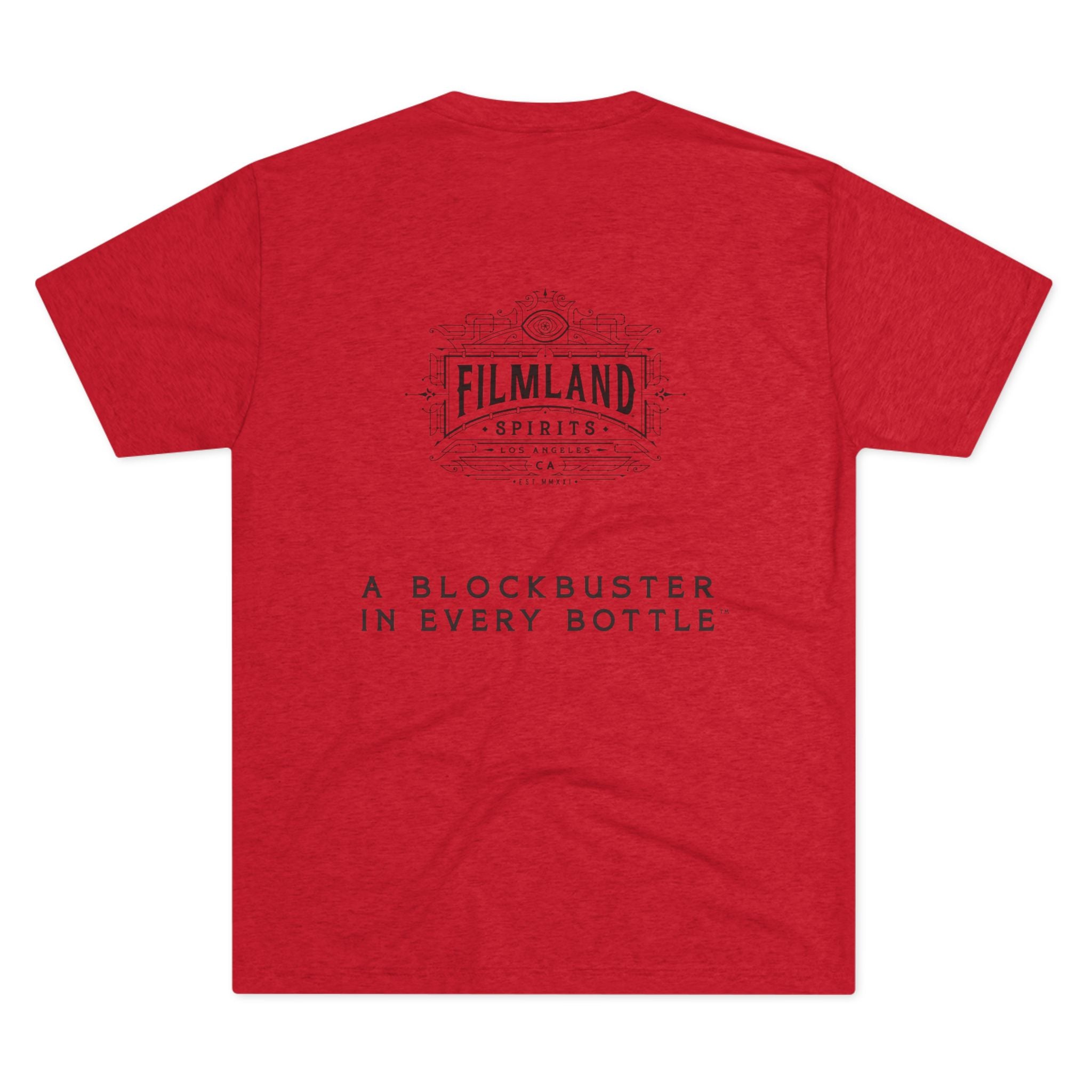 Filmland Moonlight Mayhem Unisex Tri-Blend Crew Tee-9