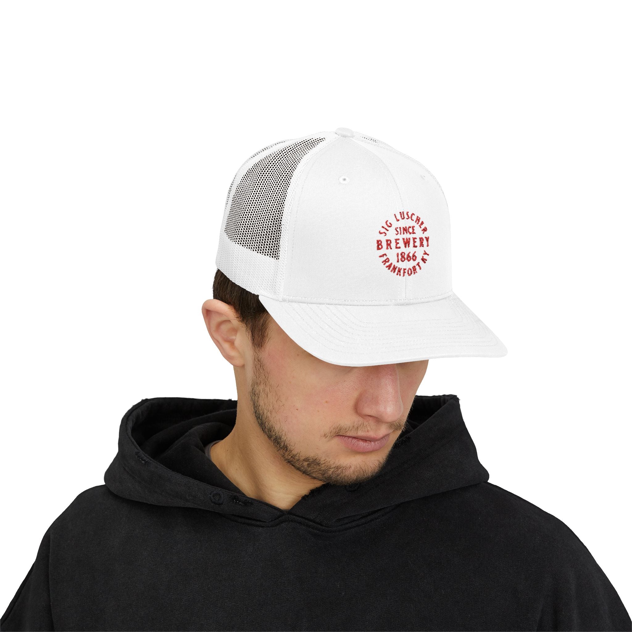 Sig Luscher Brewery Snapback Trucker Cap-10
