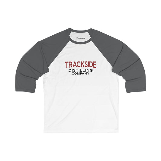 Trackside Distilling Raglan Unisex 3\4 Sleeve Baseball Tee