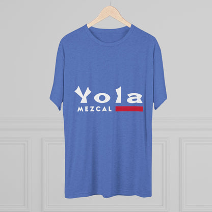 Yola Mezcal Logo Unisex Tri-Blend Crew Tee