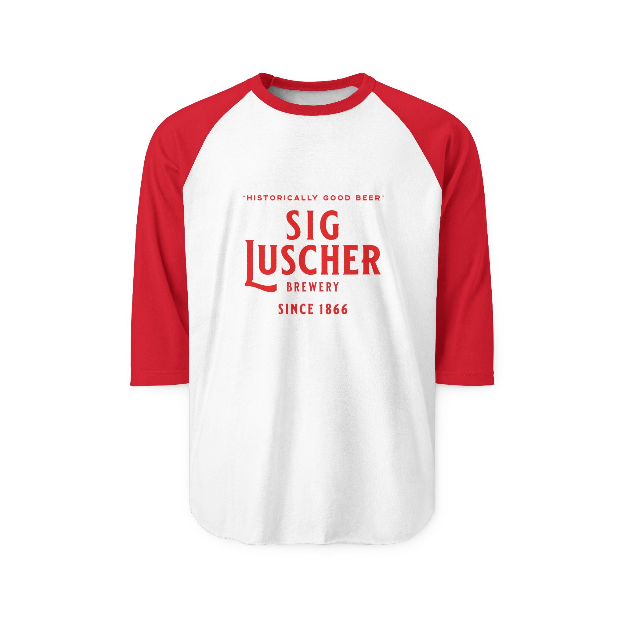 Sig Luscher Unisex Three-Quarter Sleeve Raglan Shirt-8