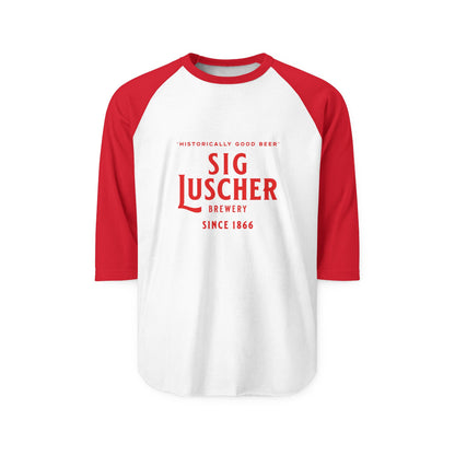 Sig Luscher Unisex Three-Quarter Sleeve Raglan Shirt
