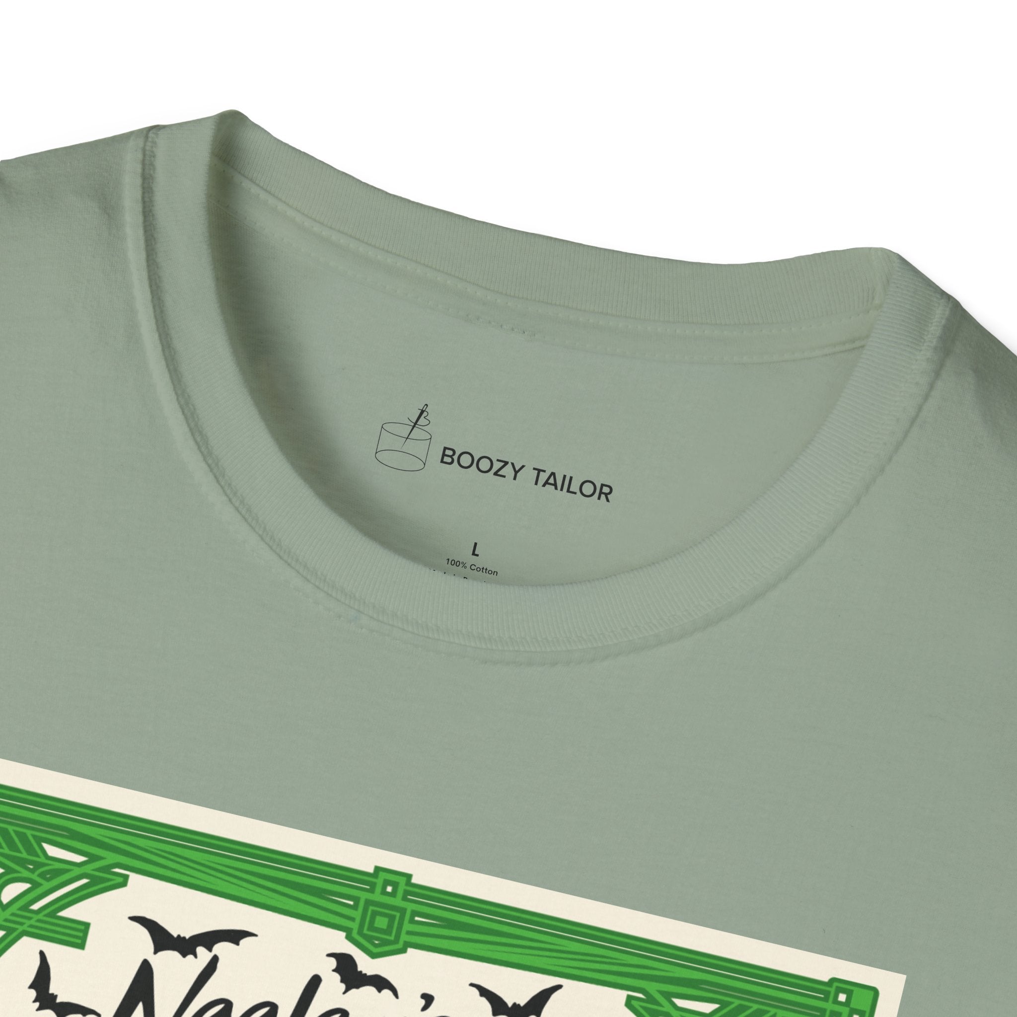 Neeley's Wormwood Absinthe Unisex Softstyle T-Shirt-8