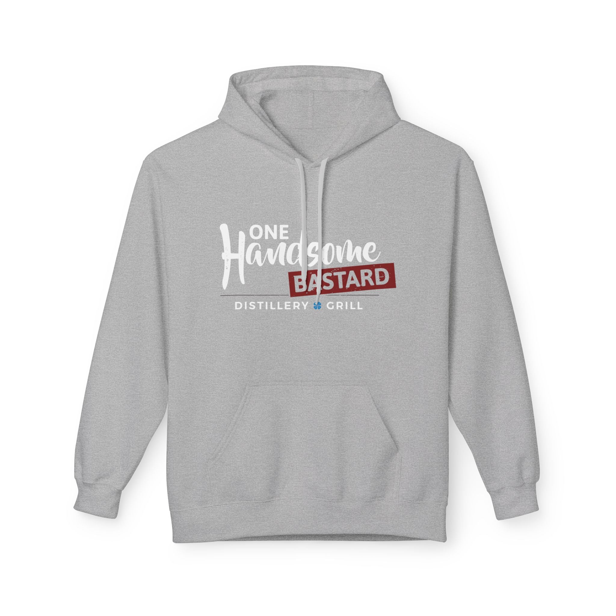 One Handsome Bastard Unisex Midweight Softstyle Fleece Hoodie-4
