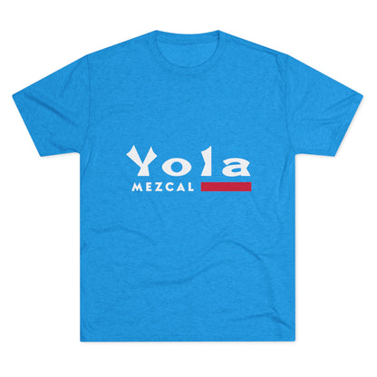 Yola Mezcal Logo Unisex Tri-Blend Crew Tee