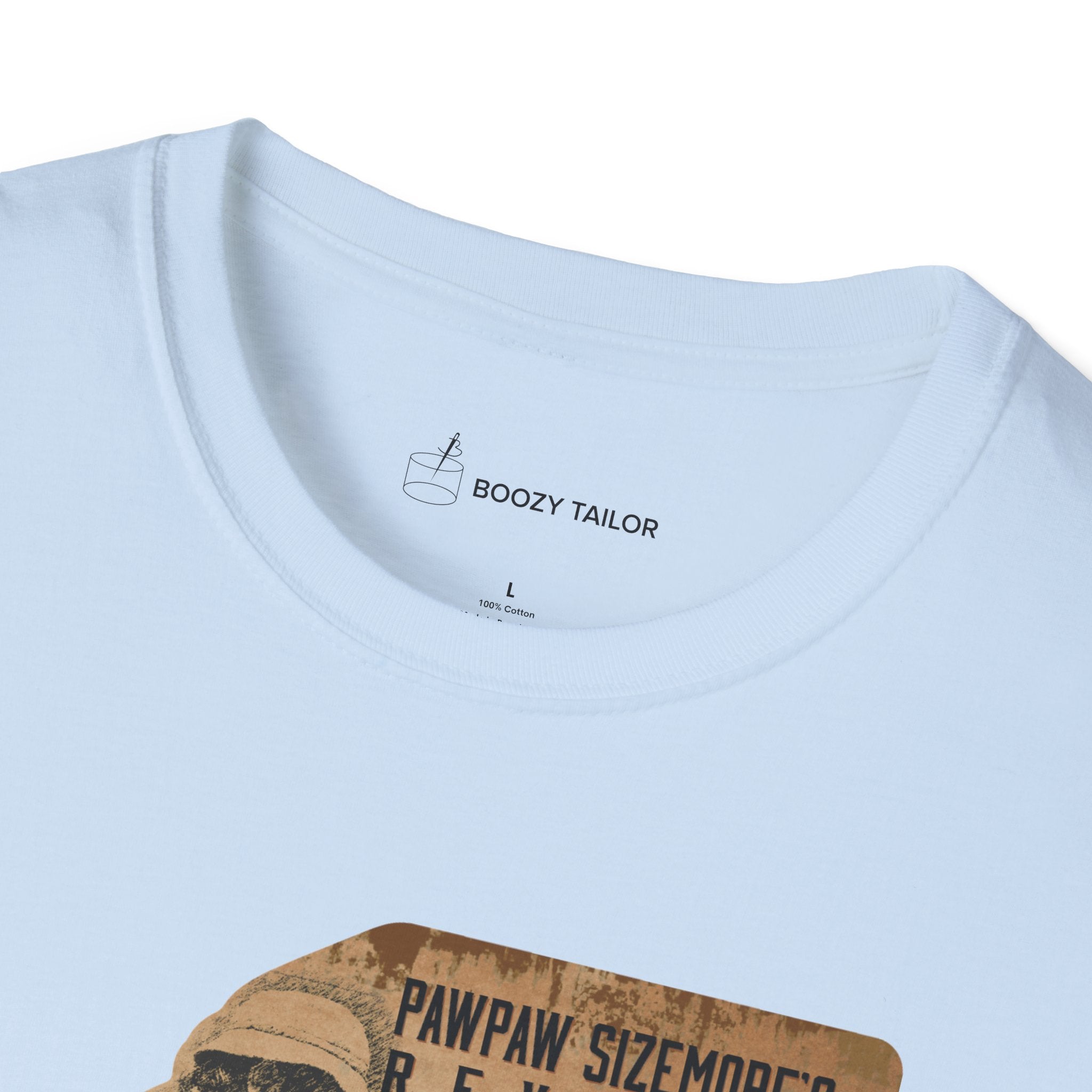 Neeley Family Distillery Papa Sizemore's Revenge Unisex Softstyle T-Shirt-29