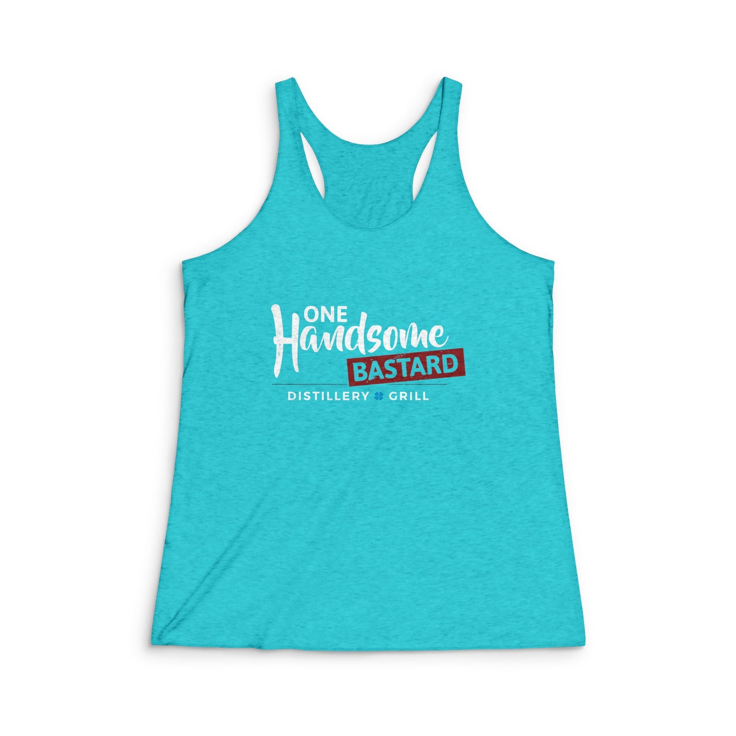 One Handsome Bastard Women's Tri-Blend Racerback Tank