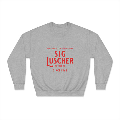 Sig Luscher Brewery Unisex DryBlend® Crewneck Sweatshirt