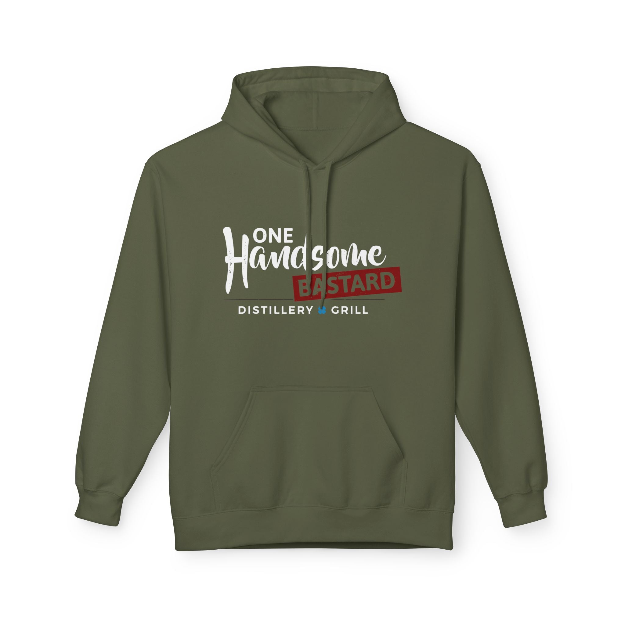 One Handsome Bastard Unisex Midweight Softstyle Fleece Hoodie-5