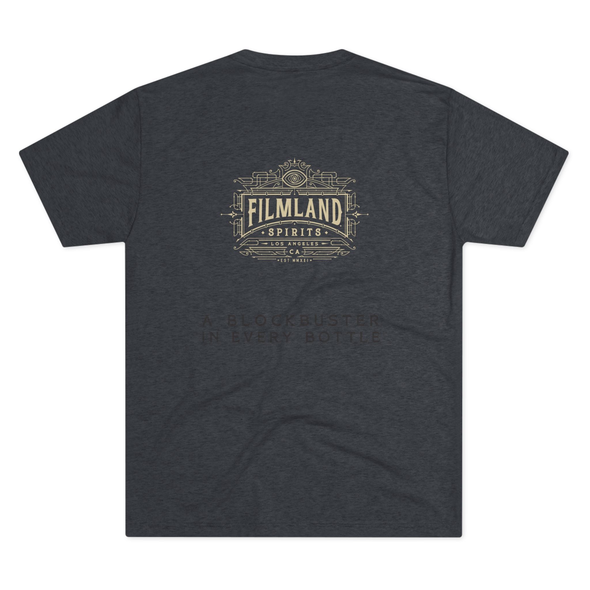 Filmland Quadraforce Unisex Tri-Blend Crew Tee-11