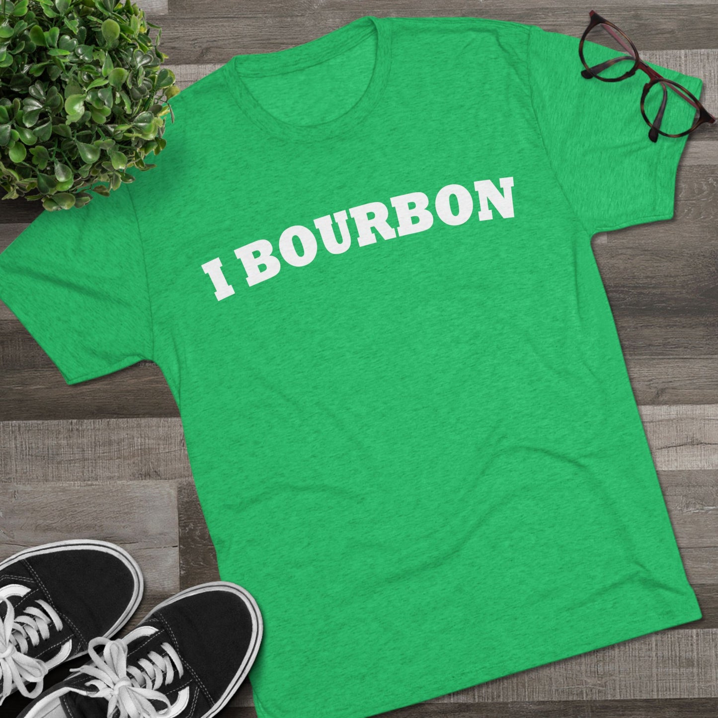 I Bourbon Unisex Tri-Blend Crew Tee