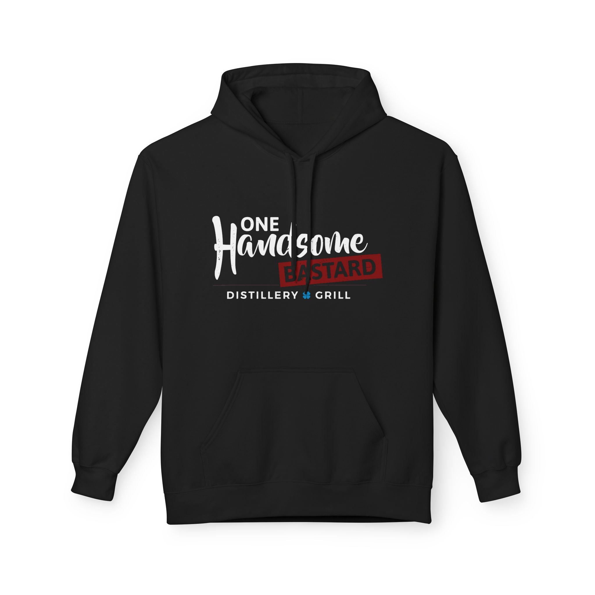 One Handsome Bastard Unisex Midweight Softstyle Fleece Hoodie-3