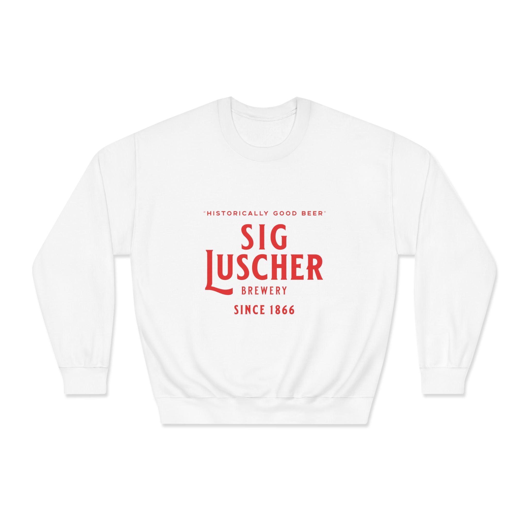 Sig Luscher Brewery Unisex DryBlend® Crewneck Sweatshirt-4