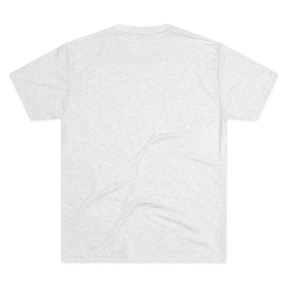 I Bourbon Outline Unisex Tri-Blend Crew Tee