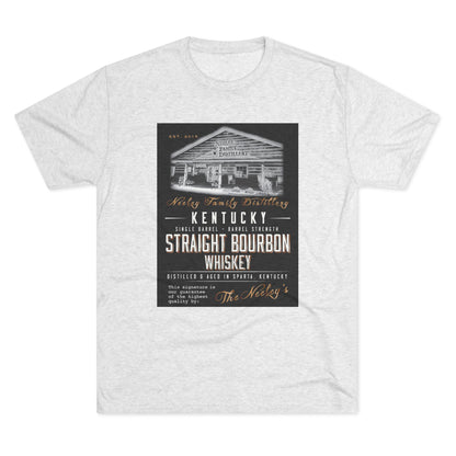 Neeley Family Distillery Bourbon Unisex Tri-Blend Crew Tee