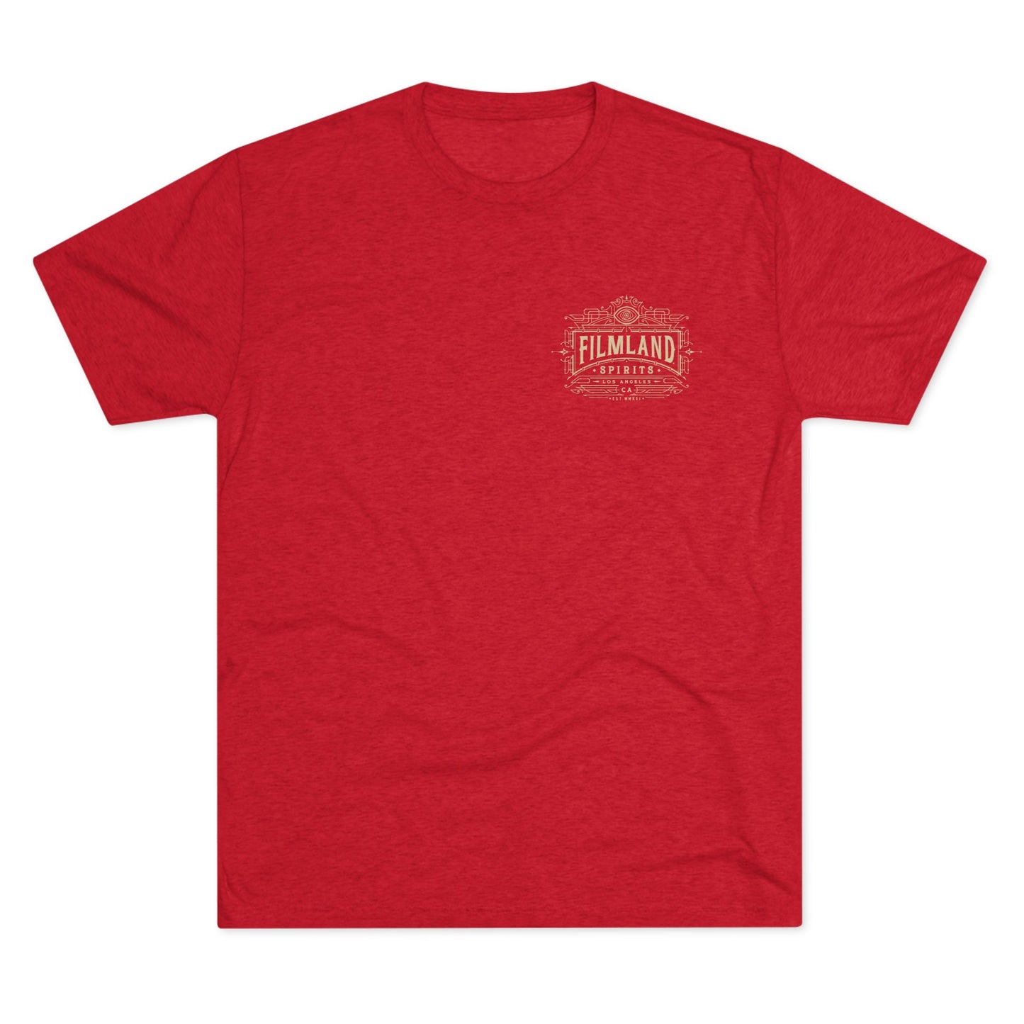 Filmland Town at the End of Tomorrow Unisex Tri-Blend Crew Tee