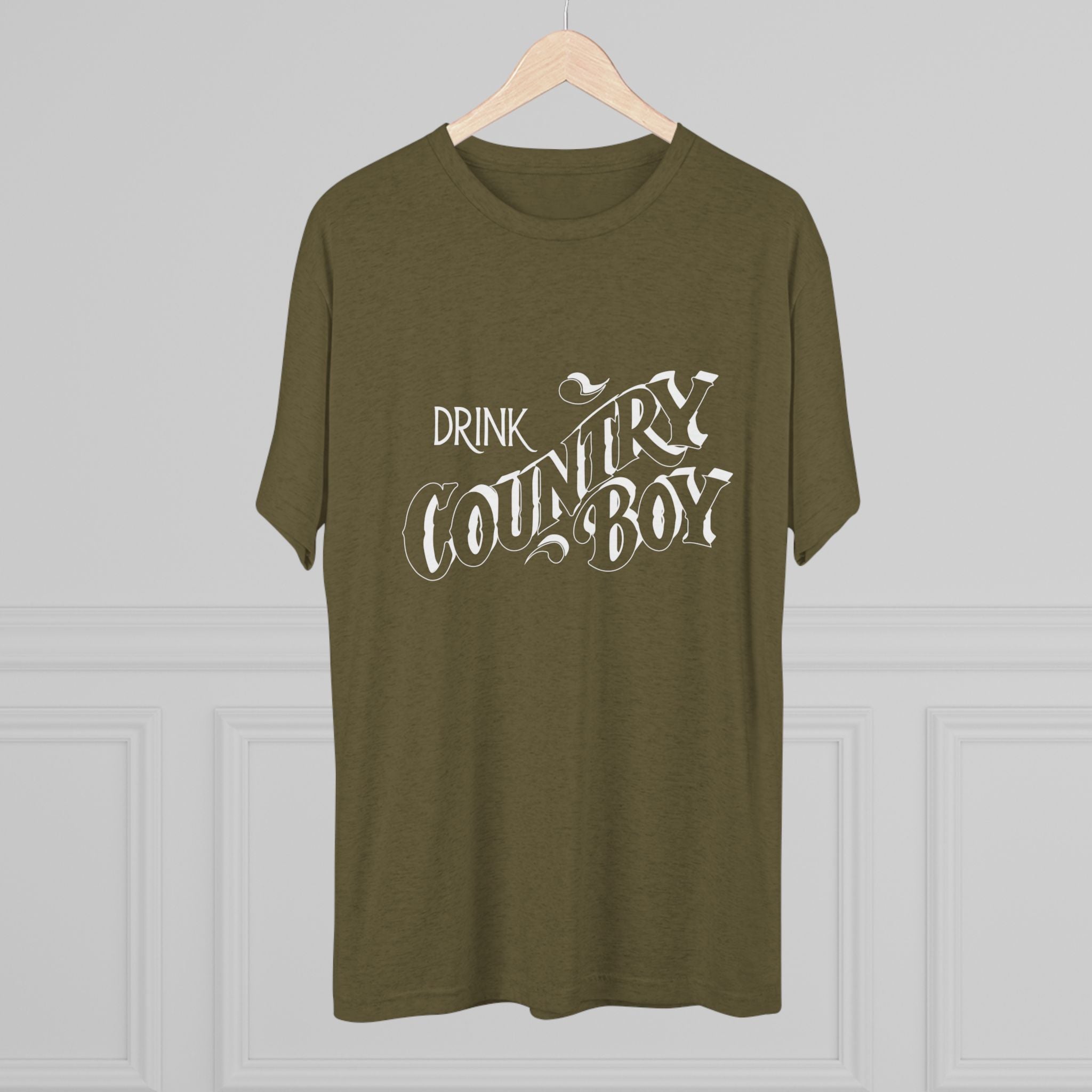 Country Boy Unisex Tri-Blend Crew Tee-15