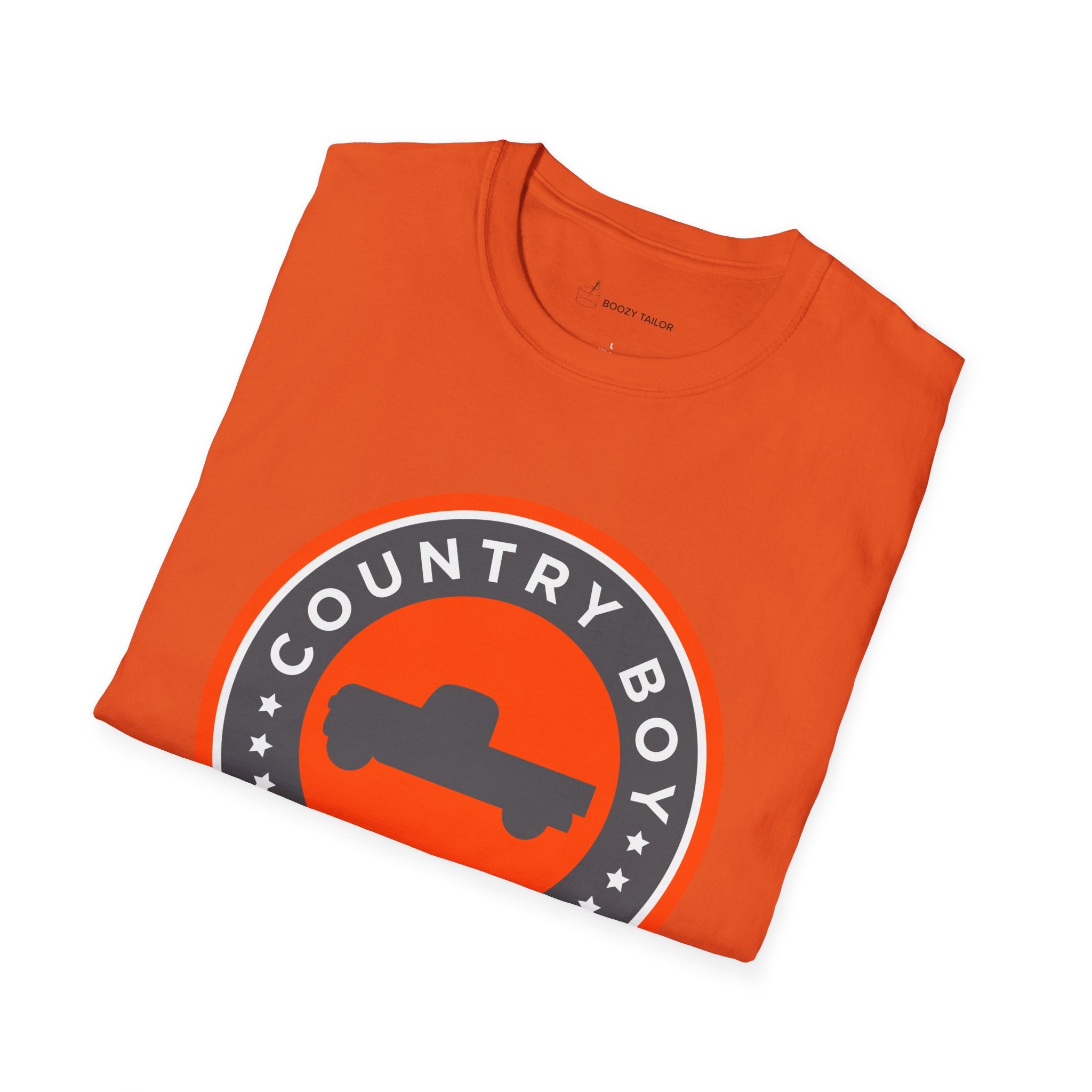 Country Boy Brewing Logo Unisex Softstyle T-Shirt-8