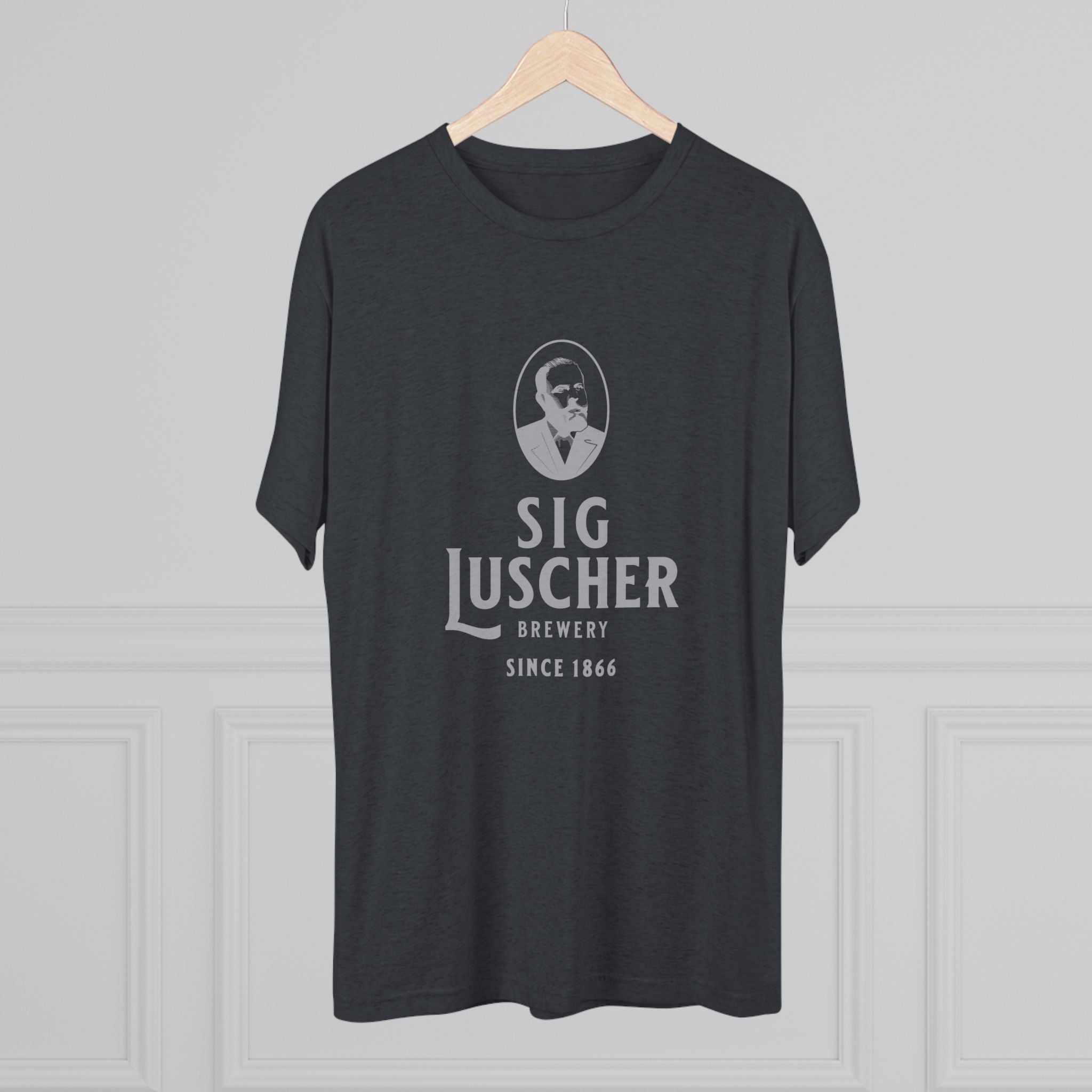 Sig Luscher Brewery Unisex Tri-Blend Crew Tee-19