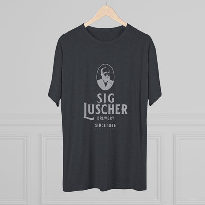 Sig Luscher Brewery Unisex Tri-Blend Crew Tee