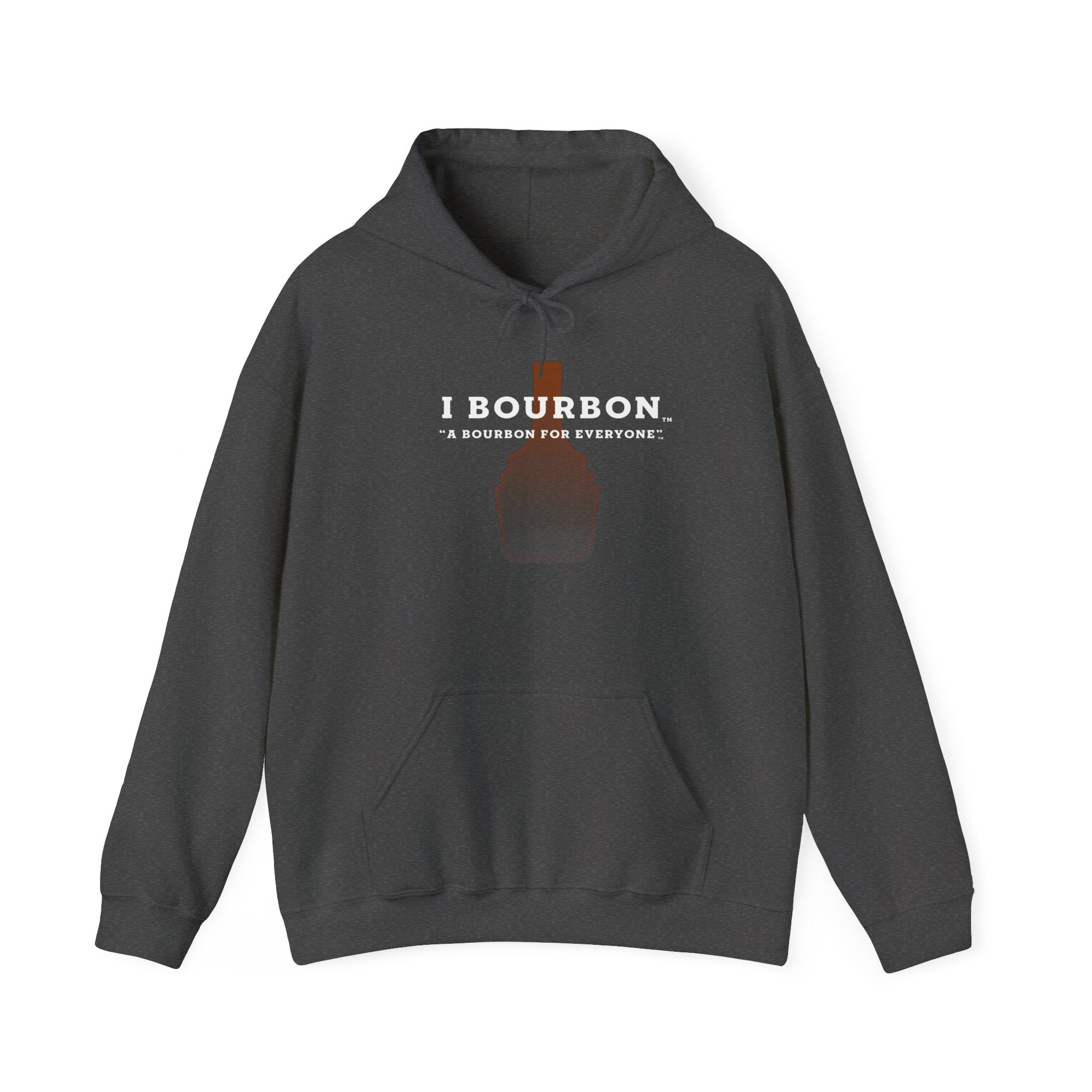 I Bourbon Bottle Unisex Heavy Blend™ Hooded Sweatshirt-4
