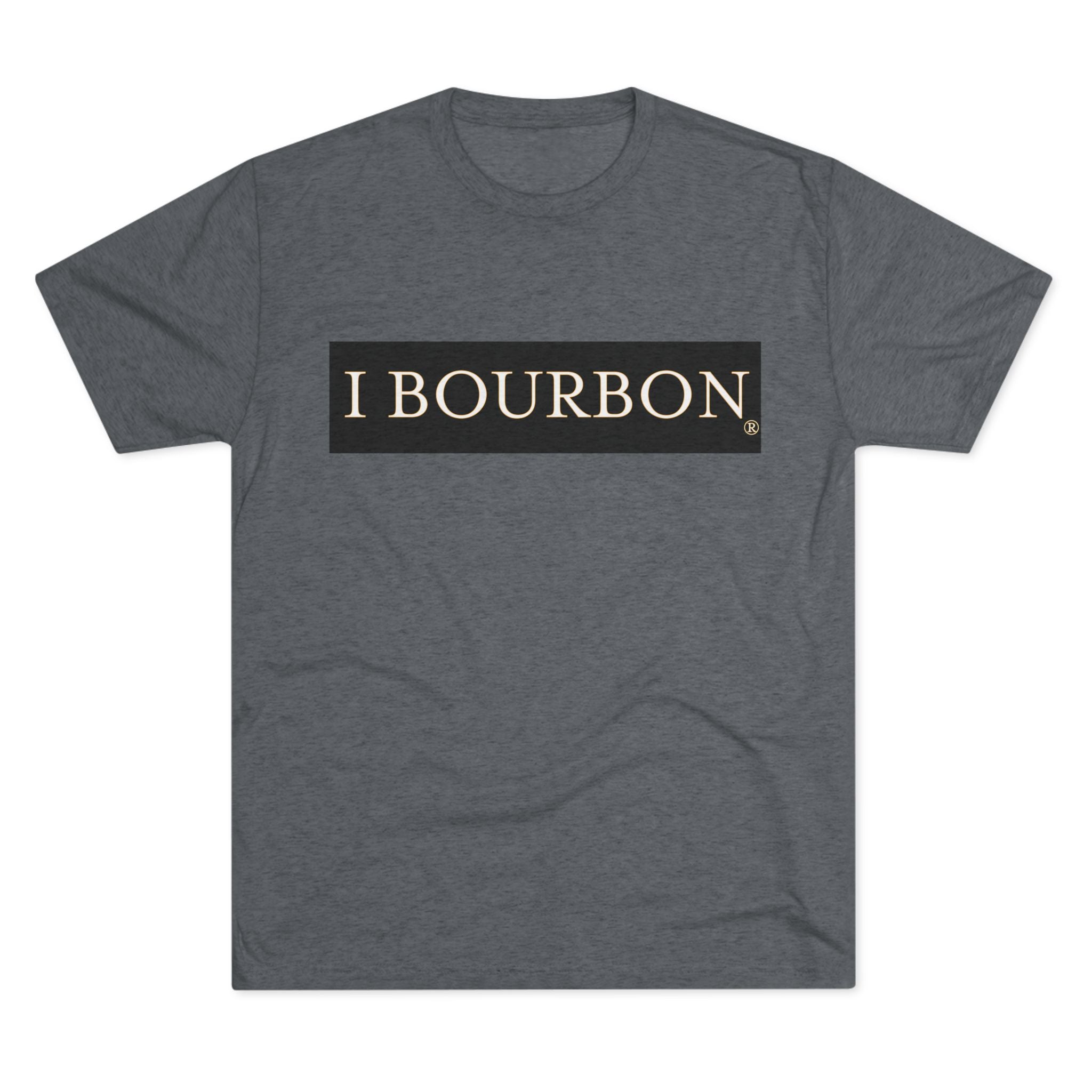 I Bourbon Unisex Tri-Blend Crew Tee-3