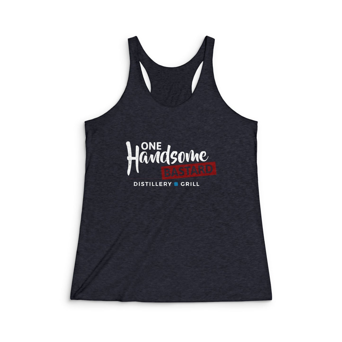 One Handsome Bastard Women's Tri-Blend Racerback Tank