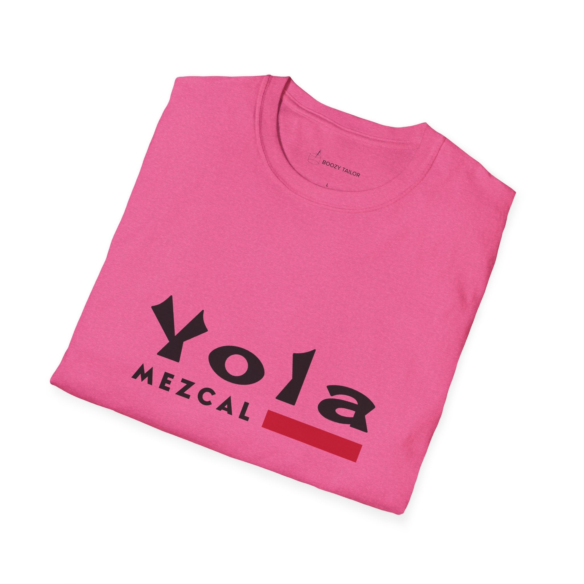 Yola Mezcal Logo Unisex Softstyle T-Shirt-14